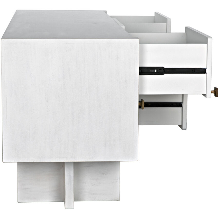 Amidala 80 X 23 inch White Wash Sideboard