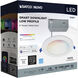 Starfish Integrated LED White Recessed