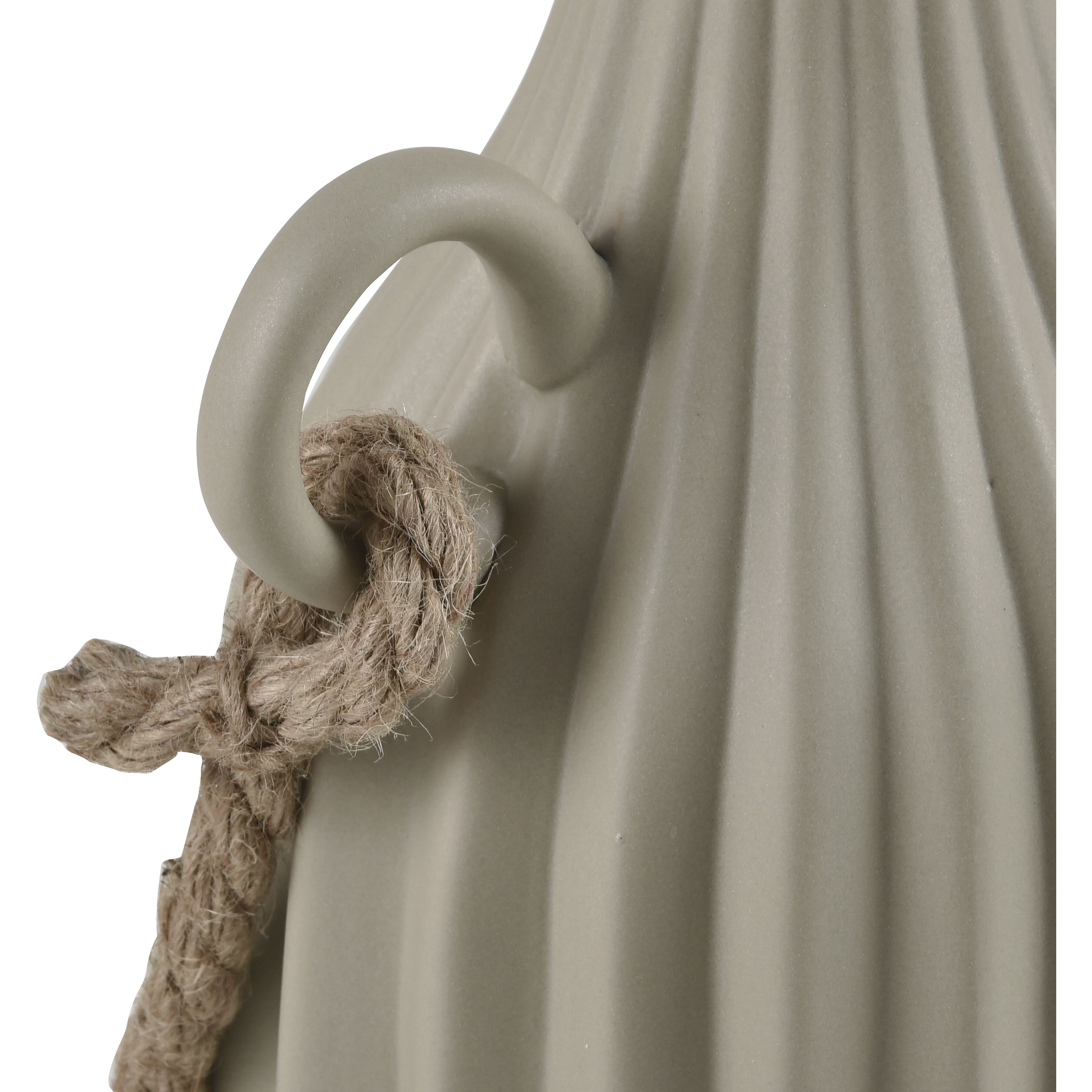 Harding 11.75 X 6.5 inch Vase in Matte Sage with Natural