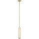 Kelly Wearstler Formosa LED 3.25 inch Antique-Burnished Brass Single Pendant Ceiling Light