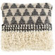 Merida 20 X 20 inch Black/Sea Foam/Ivory/Beige Pillow Kit, Square