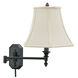Decorative Wall Swing 1 Light 12 inch Oil Rubbed Bronze Wall Lamp Wall Light