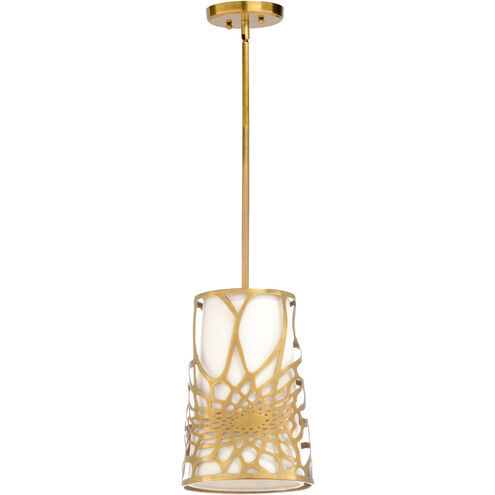 Wildwood 1 Light 9 inch Antique Brass Pendant Ceiling Light