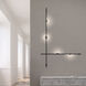Suspenders LED 48 inch Satin Black ADA Wall Mount Wall Light, Linear