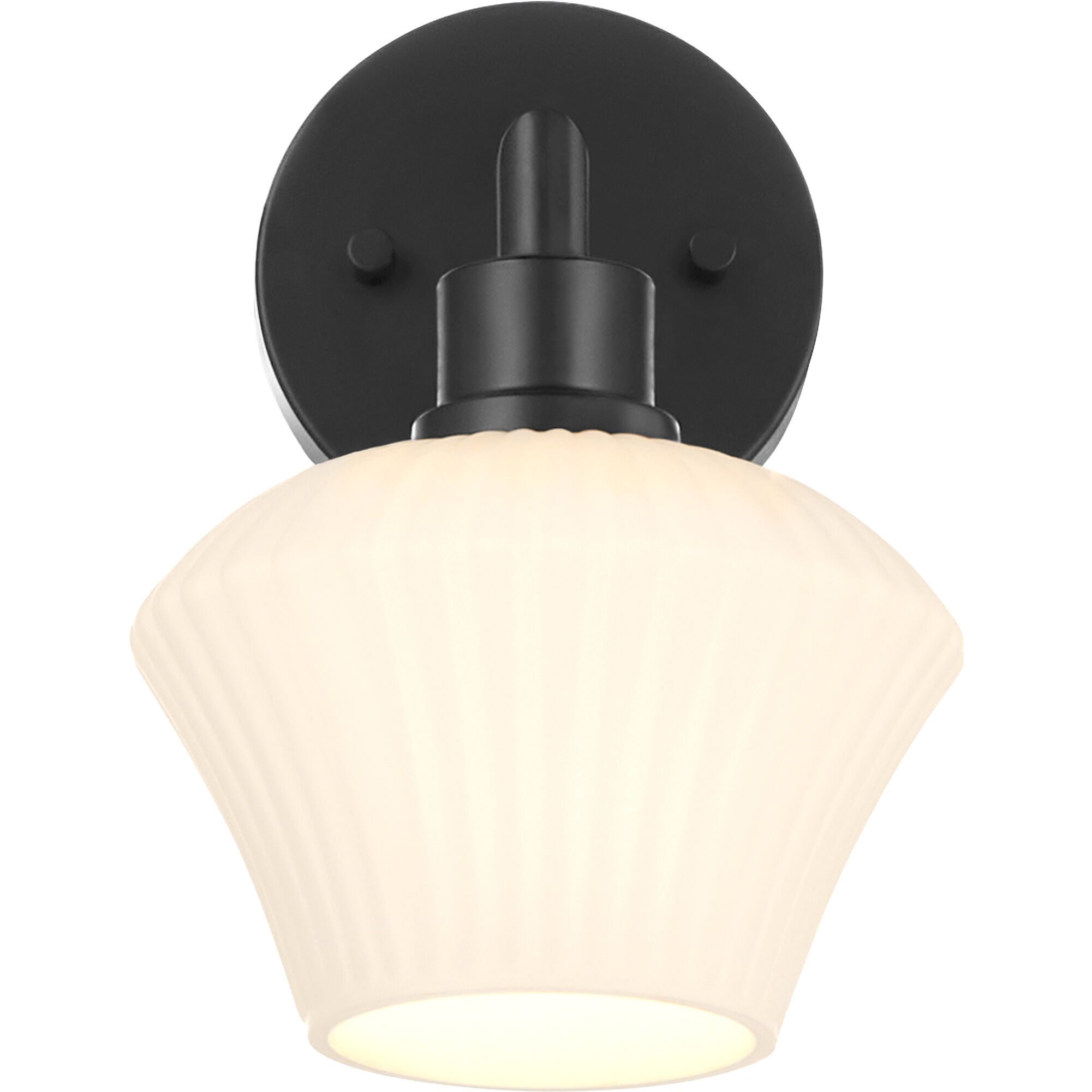 Cassini Wall Mount Wall Light in Matte Black