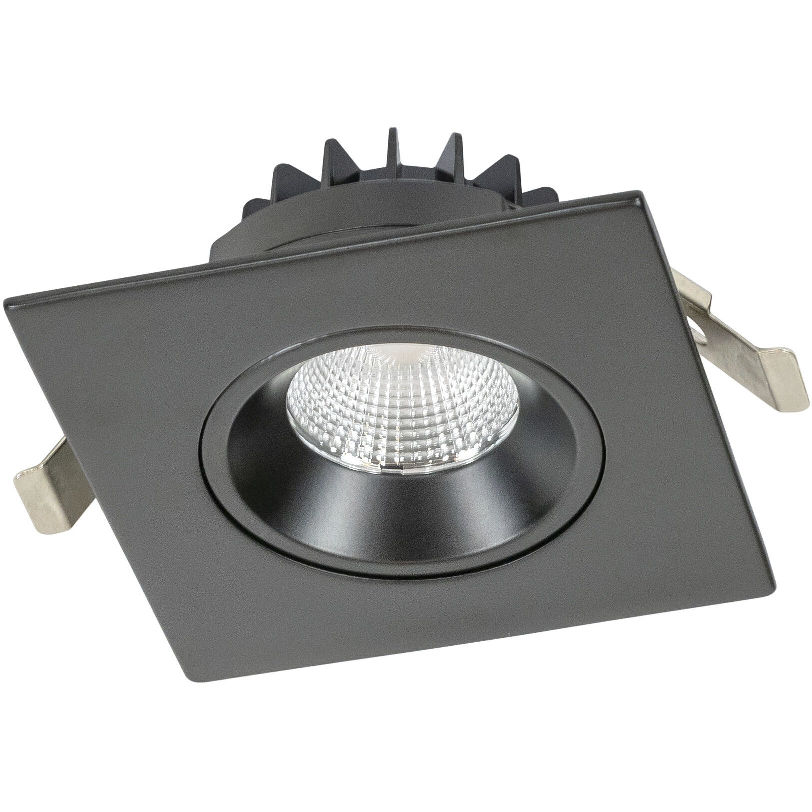 Luke Black Downlight, Square