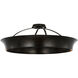 Thomas O'Brien Garland LED 30 inch Aged Iron Dual Lit Ring Flush Mount Ceiling Light