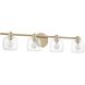 Valentina 4 Light 30 inch Champagne Gold Vanity Light Wall Light