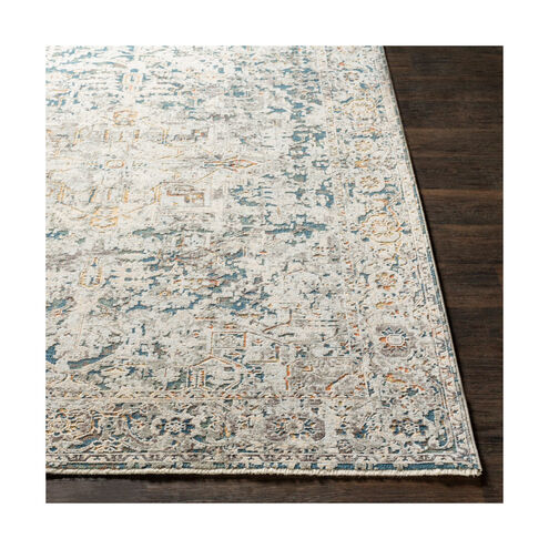 Cromwell 60 X 39 inch Ice Blue Rug, Rectangle