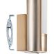 Colton LED 5.25 inch Champagne Gold Vanity Light Wall Light