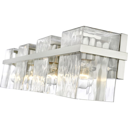 Bennington 4 Light 29.25 inch Brushed Nickel Vanity Wall Light