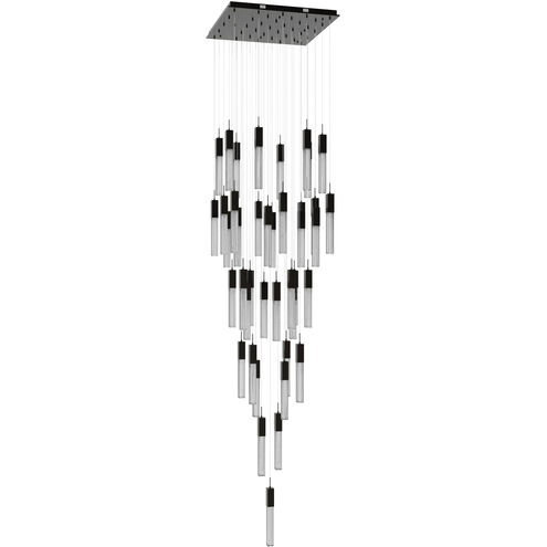 Boa LED 35 inch Dark Bronze Multi Port Pendant Ceiling Light