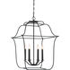 Gallery 6 Light 22 inch Royal Ebony Foyer Pendant Ceiling Light