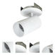 iPOINT Matte Powder White Recessed Light in 2700K, Round Cone