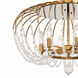 Voliere 6 Light 24.25 inch Havana Gold Semi-Flush Ceiling Light