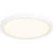 Essential LED 5.5 inch White Flushmount Ceiling Light, Slim