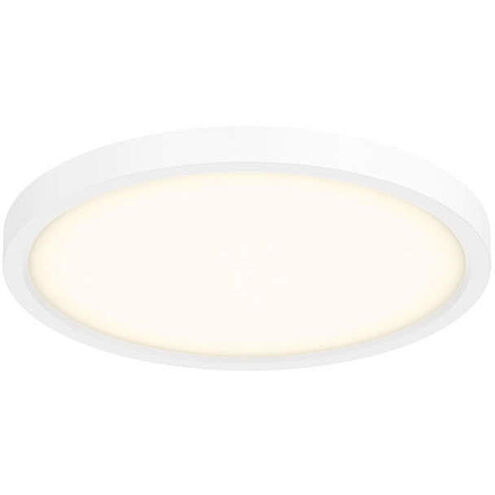Essential LED 5.5 inch White Flushmount Ceiling Light, Slim
