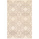 Pueblo 66 X 42 inch Brown and Green Area Rug, Wool