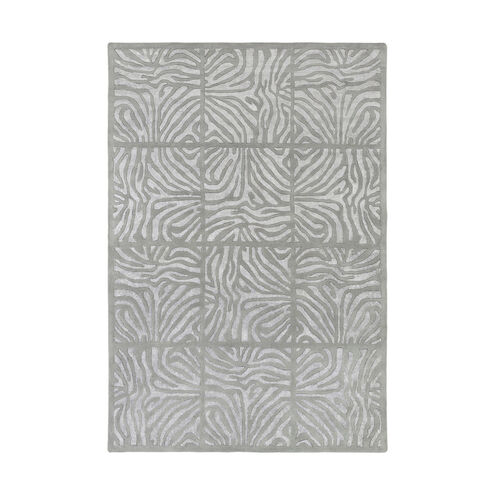Modern Classics 156 X 108 inch Medium Gray/Light Gray Rugs, Wool