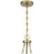 Reiling 3 Light 20 inch Warm Brass Pendant Ceiling Light
