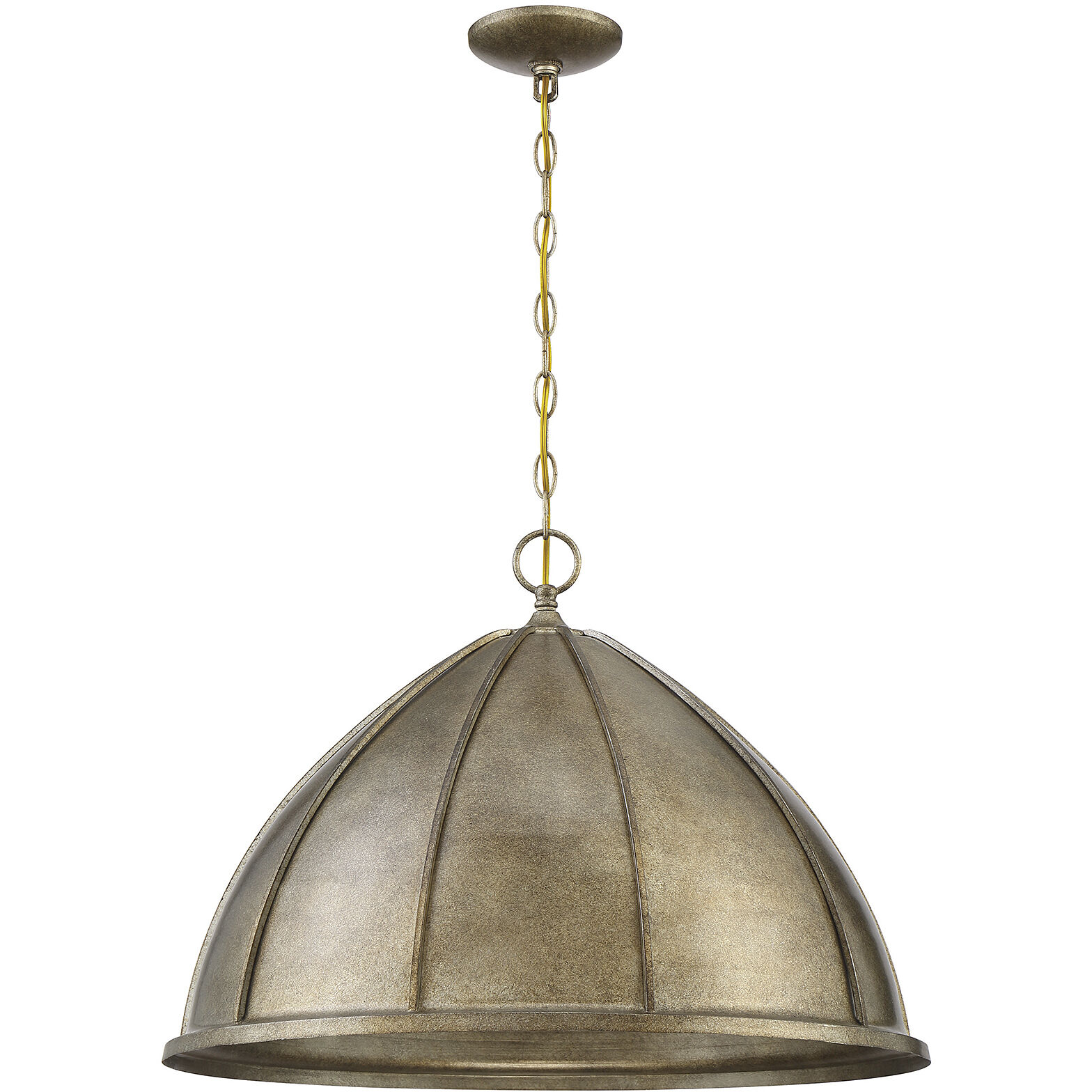 Laramie 3 Light 23 inch Chelsea Gold Pendant Ceiling Light