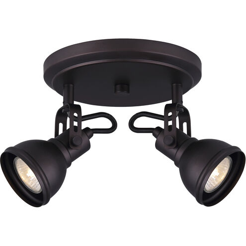 Madison 2 Light Oil Rubbed Bronze Track Ceiling Light