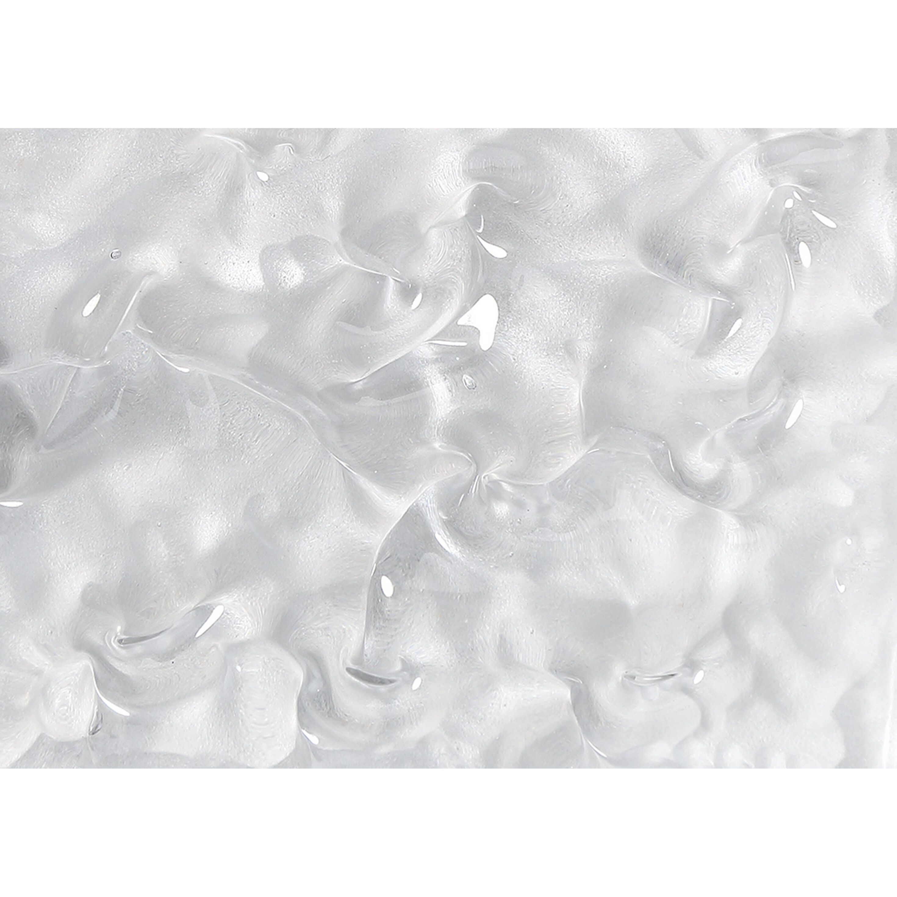 Callavio 3 Light 24 inch Chrome Vanity Light Wall Light in Frosted Fossilized Ice