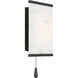 Christiane Lemieux Cleor 7 inch Aged Iron Bath Vanity Wall Light