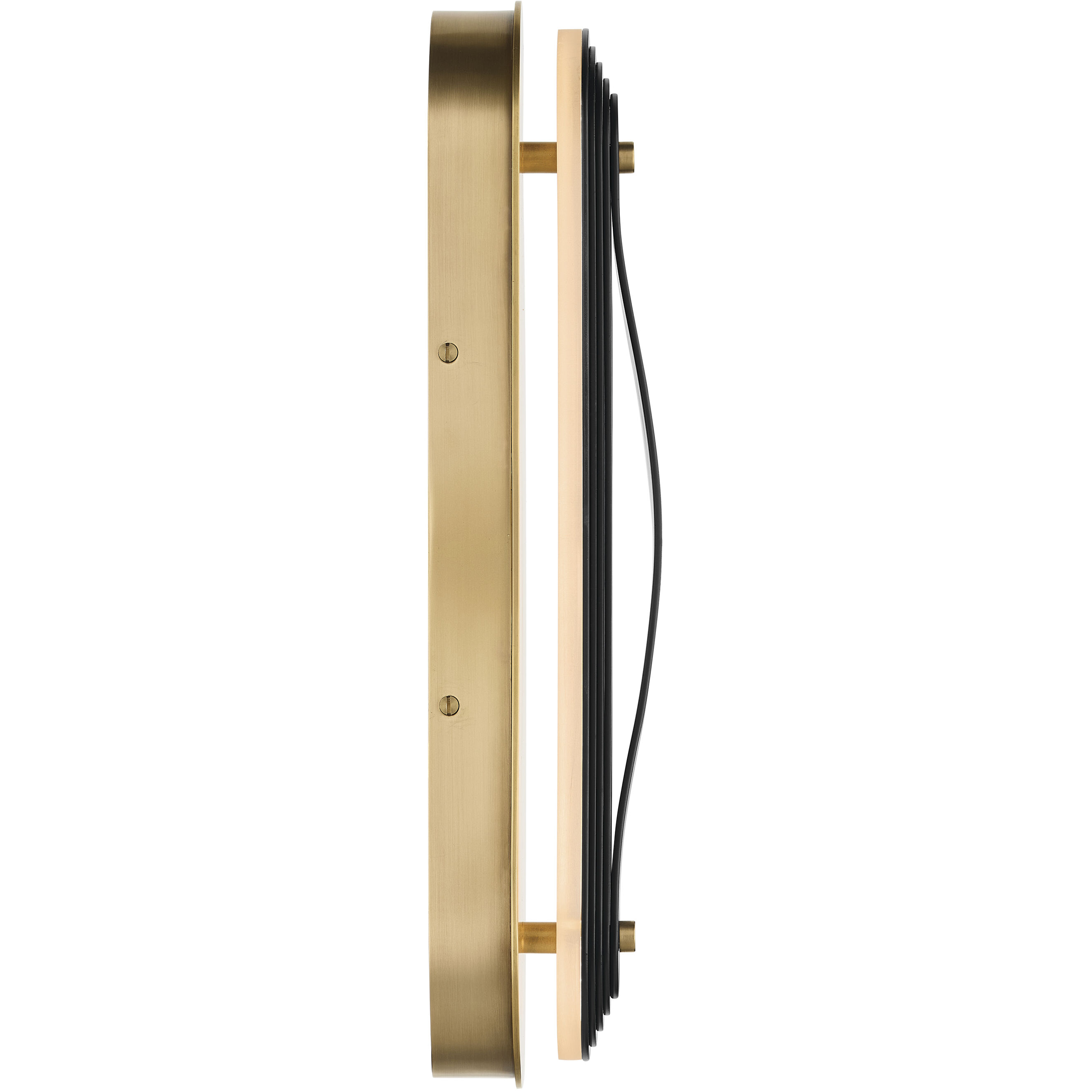 Tauri LED 5.25 inch Lacquered Brass Wall Sconce Wall Light