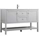 Heath 54 X 21.5 X 35 inch Grey Vanity Sink Set