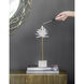 Selenite Stone 14.2 X 5.1 inch Candleholder