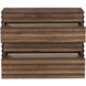 Pacelli 42 X 19 inch Dark Walnut Console