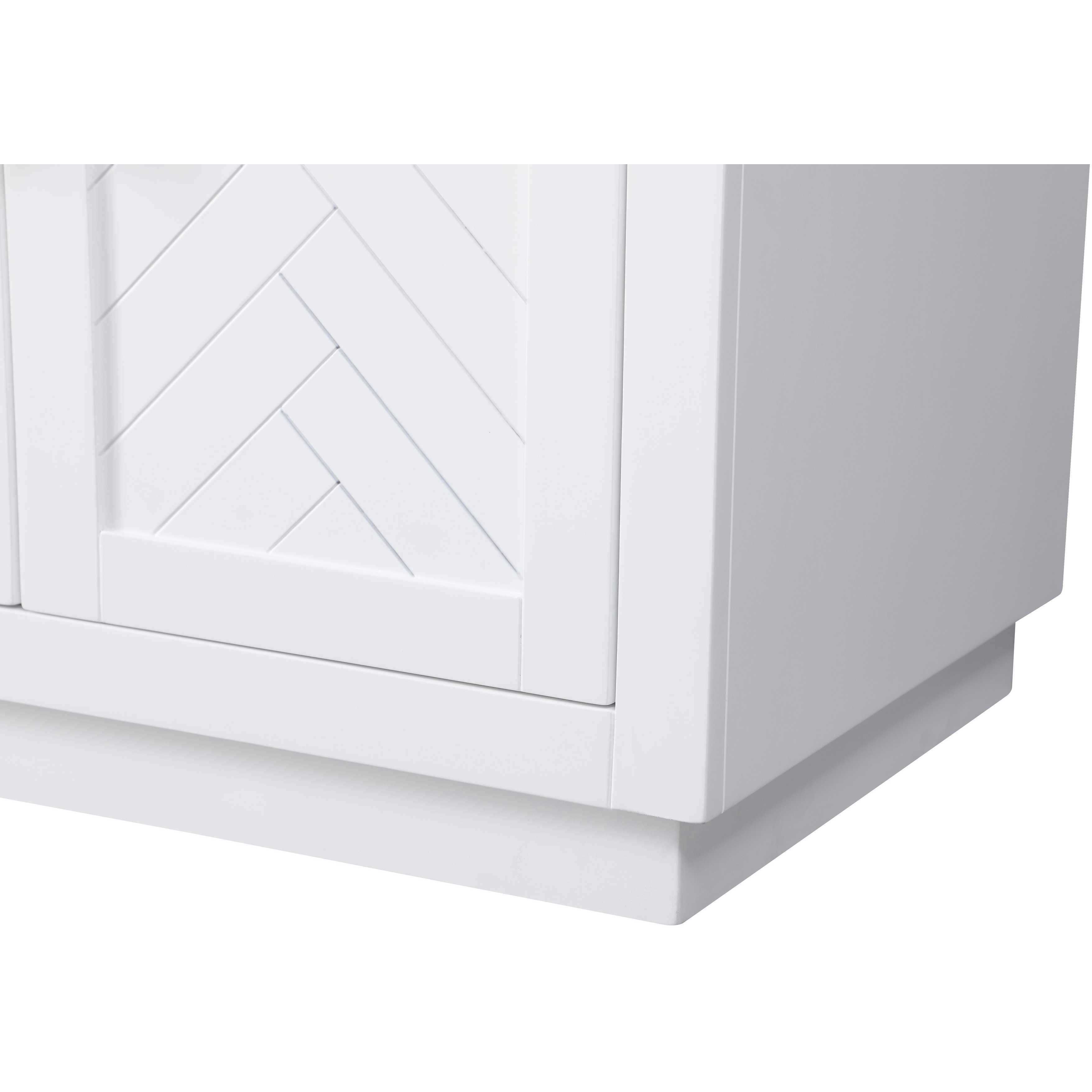 Chase 30 X 34 inch White Bathroom Vanity Cabinet
