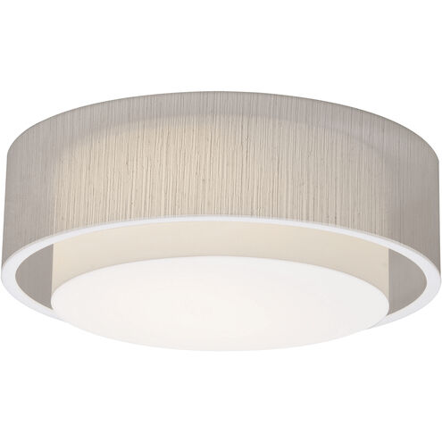 Sanibel 1 Light 18 inch White Flush Mount Ceiling Light