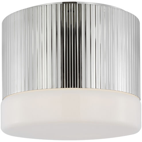 Thomas O'Brien Ace LED 7 inch Polished Nickel Flush Mount Ceiling Light