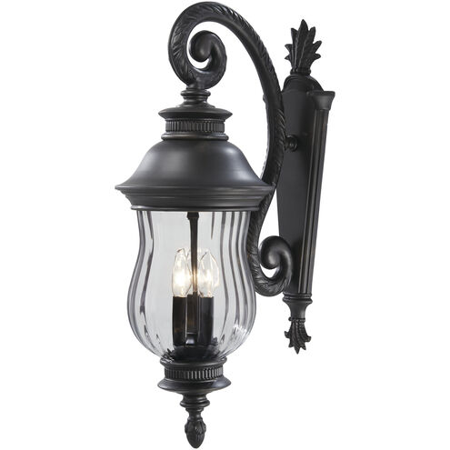 Newport 3 Light 28 inch Heritage Outdoor Wall Mount, Great Outdoors