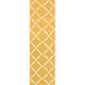 Frontier 156 X 108 inch Saffron, Cream Rug