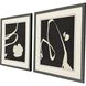 Neutral Spring Black and White Framed Art