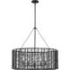 Thom Filicia Winslow 5 Light 35.75 inch Midnight Black Chandelier Ceiling Light