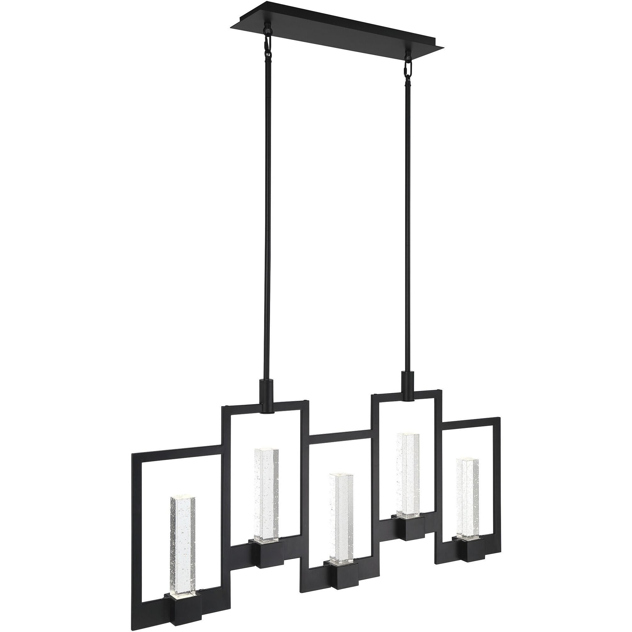 Hanson LED 14 inch Black Outdoor Wall Sconce, Small