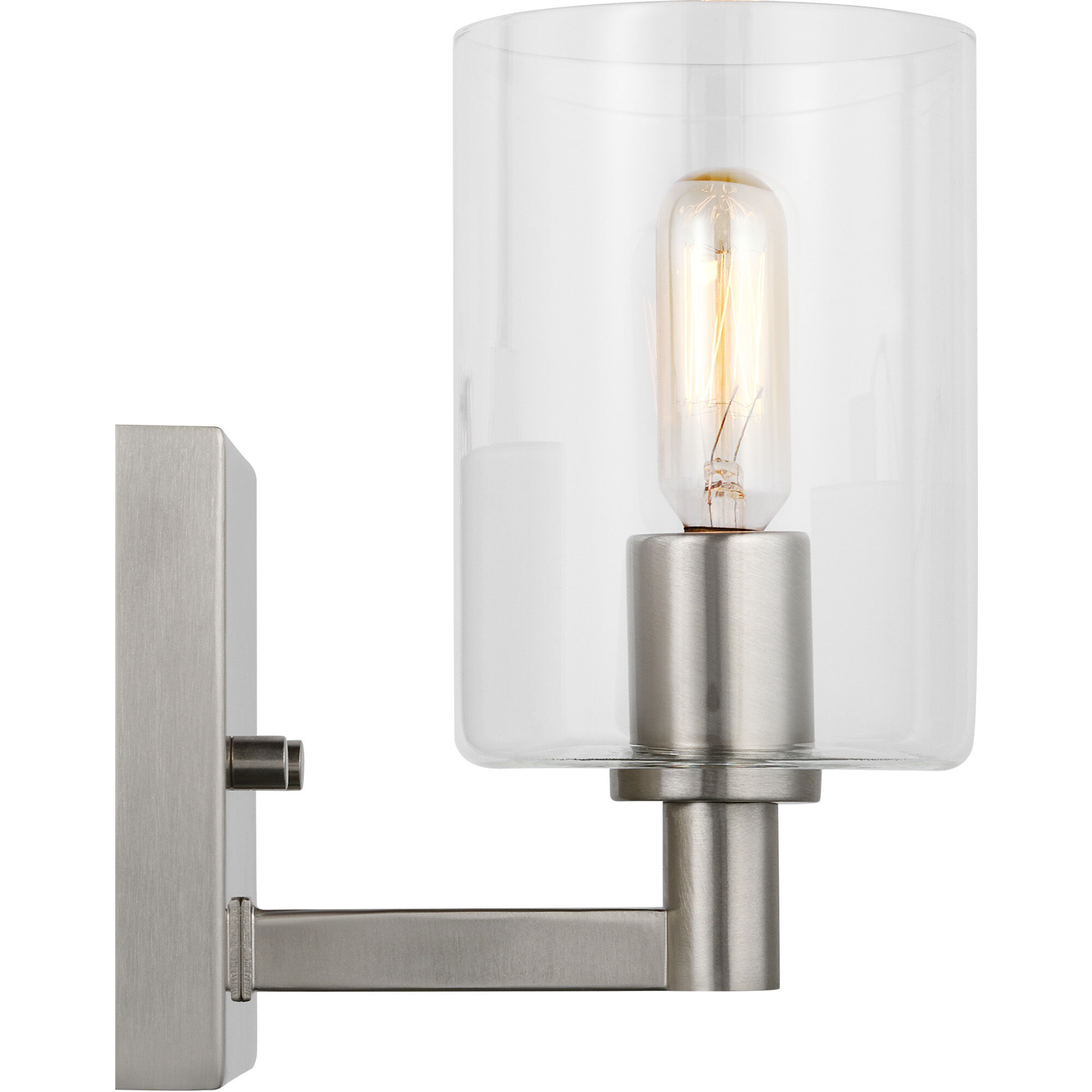 Fullton 1 Light 4.75 inch Brushed Nickel Bath Vanity Wall Light