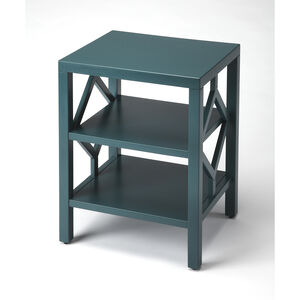 Halcyon Teal 24 X 17 inch Butler Loft Accent Table
