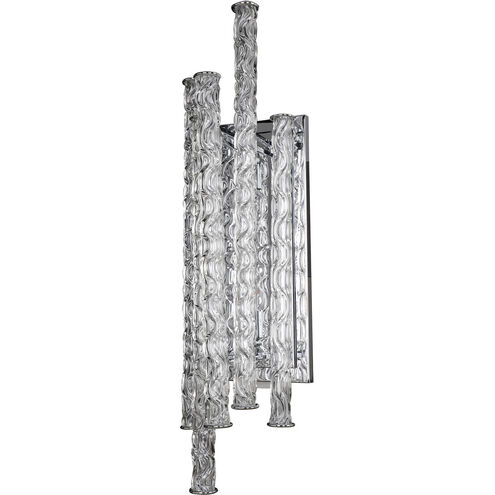 Botticelli 2 Light 8 inch Chrome Wall Sconce Wall Light