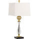 Chelsea House 29 inch 60.00 watt Antique/Clear Accent Lamp Portable Light