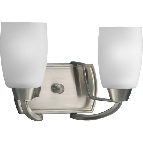 Wisten 2 Light 13 inch Brushed Nickel Bath Vanity Wall Light