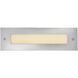 Sparta Dash 12v 7.00 watt Stainless Steel Landscape Brick Light, Flat