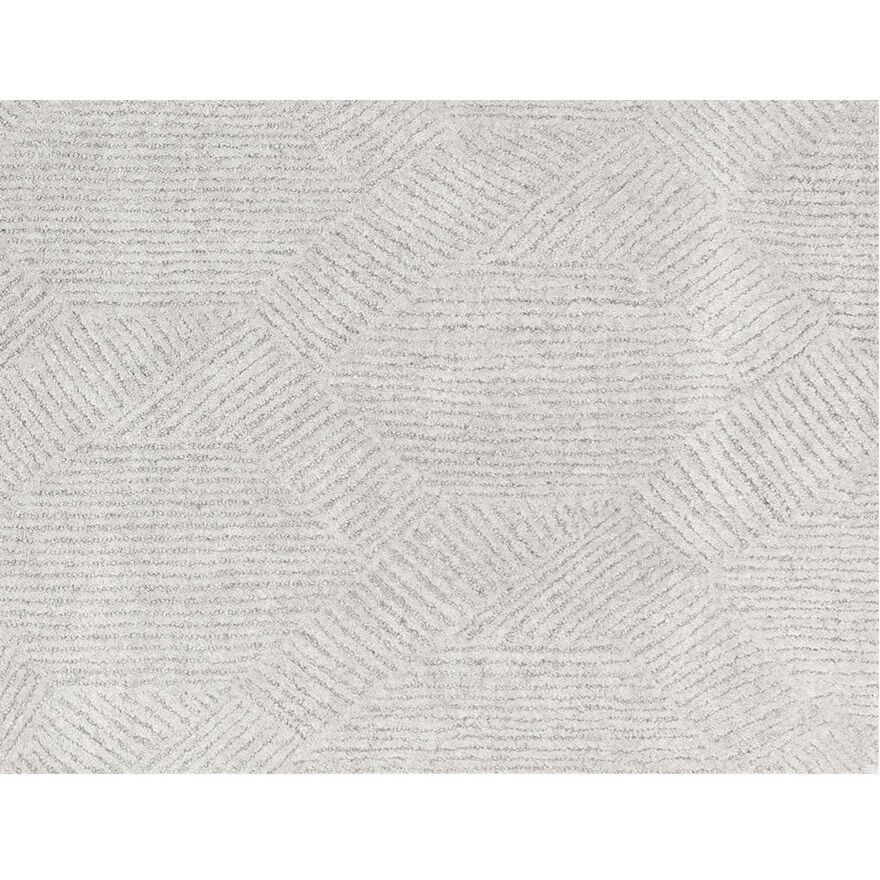 Calais 108 X 72 inch Oatmeal / Grey Indoor Hand-Tufted Rug, Hand-Tufted