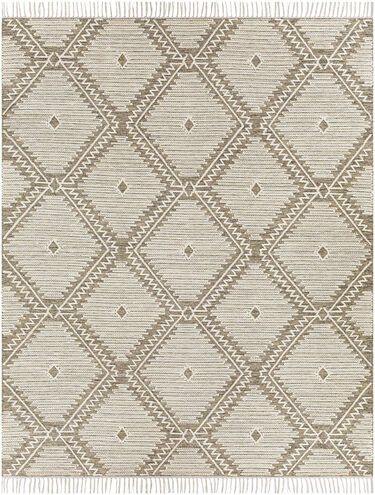 Bedouin 120 X 96 inch Taupe Rug in 8 x 10, Rectangle
