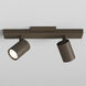 Ascoli Bronze 2 Light Interior Spotlight