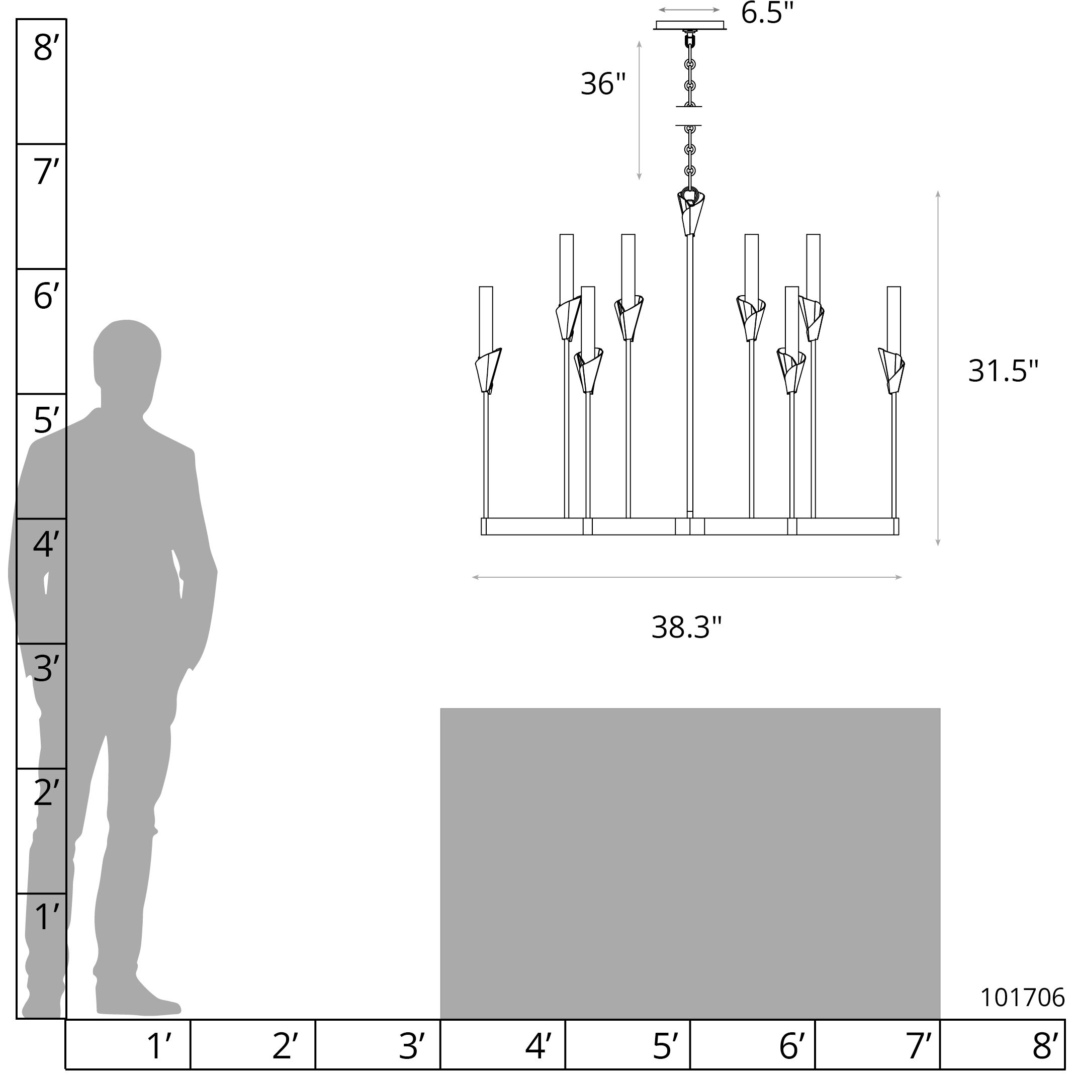 Lilium 12 Light 38.3 inch Soft Gold Chandelier Ceiling Light